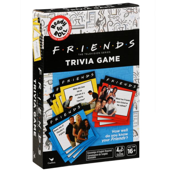NEW IN BOX Christmas Stocking Board Game Friends TV Show Details about   Friends Trivia Game